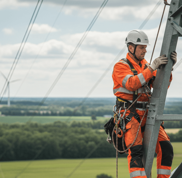 Employees working on critical infrastructure